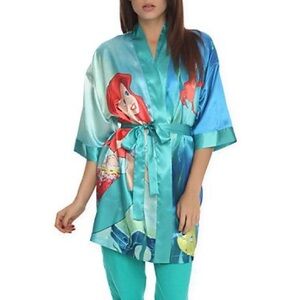 Girls Size Medium/ Small l Disney - The Little Mermaid, Girls Bath Robe